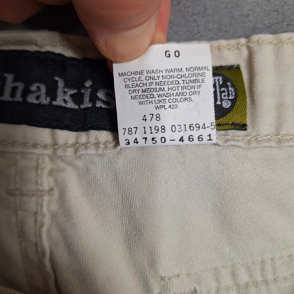 Levi's SilverTab shorts mens‎ 34x10 Cargo khaki Y2K 90s vintage